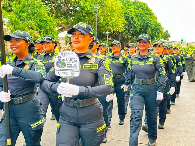 Cartagena de Indias vivió con orgullo el desfile del 20 de Julio
