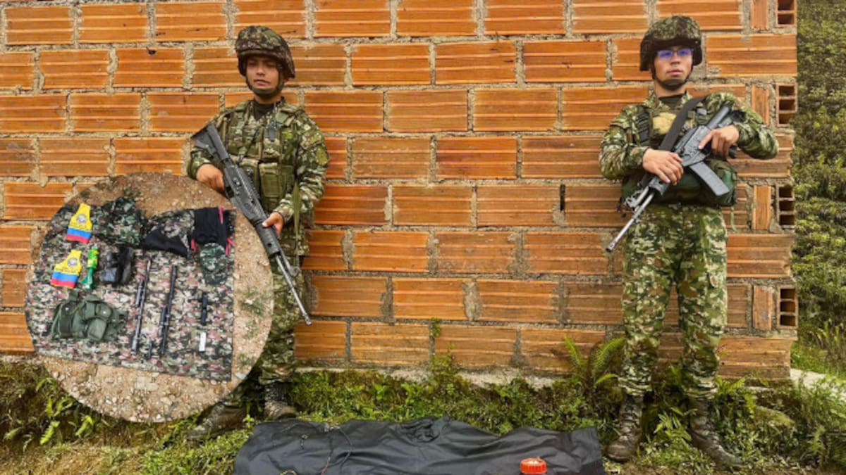 En dos acciones, el ejército incautó explosivos y radios para la activación de estos al frente 36