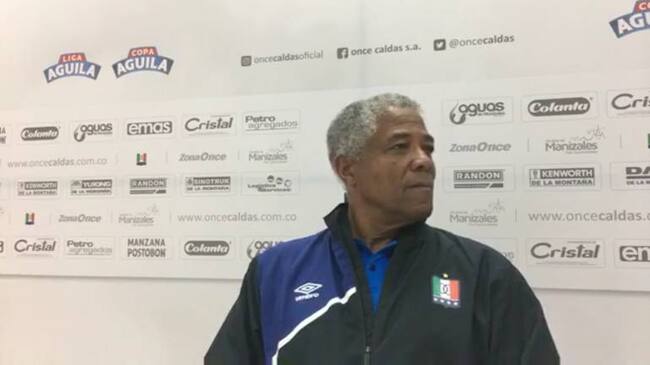 Francisco Maturana, enrenador del Once Caldas.