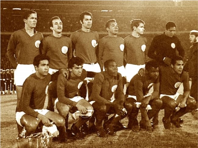 Selección Colombia 1969, Vs. Brasil en Bogotá