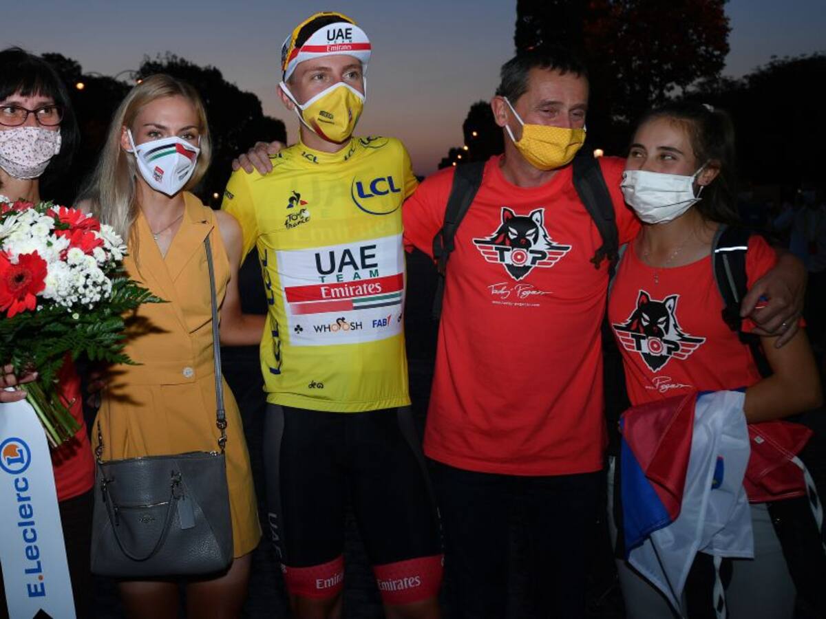 El lado más humano de Pogacar, el líder indestronable del Tour de Francia