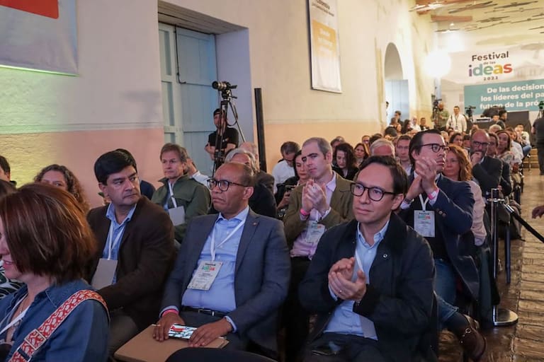 Desarrollo del Festival de las Ideas 2023 en la ciudad de Villa de Leyva, Boyacá