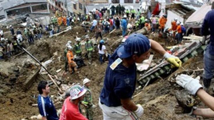 Asciende a 44 el número de muertos por derrumbe en Manizales