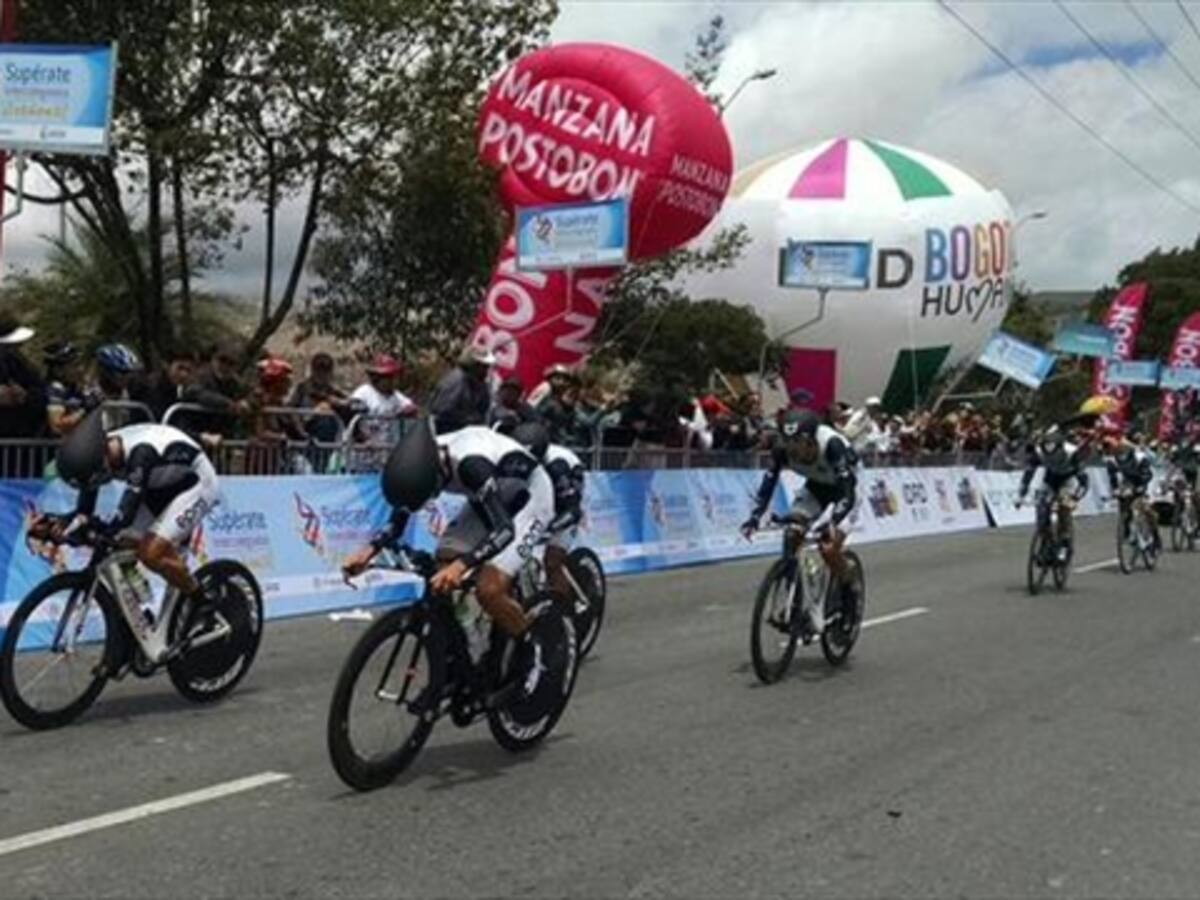 Así se disputó la primera etapa de la Vuelta a Colombia