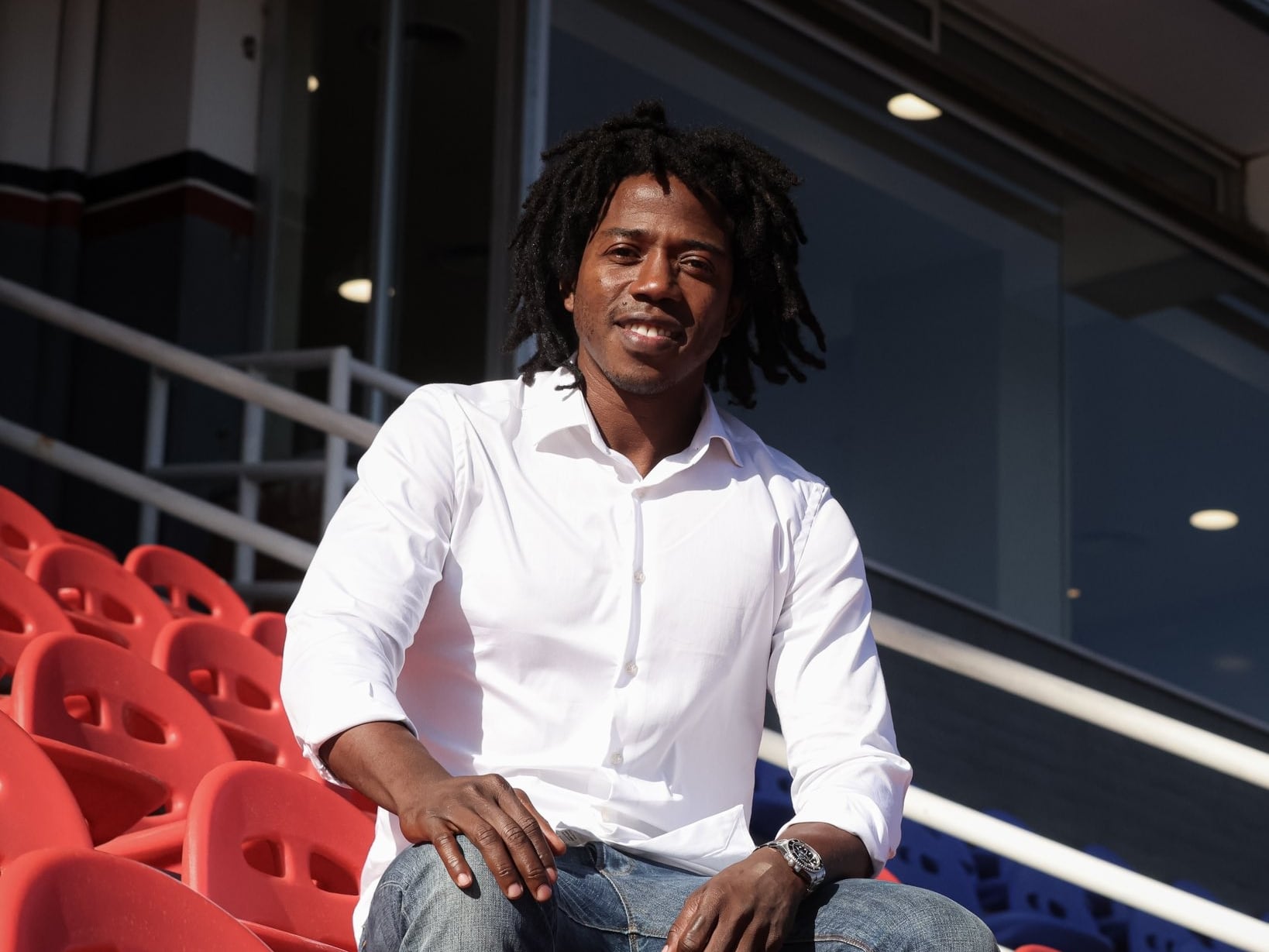 Carlos 'La Roca' Sánchez, nuevo director de fútbol de San Lorenzo / Twitter: @SanLorenzo.