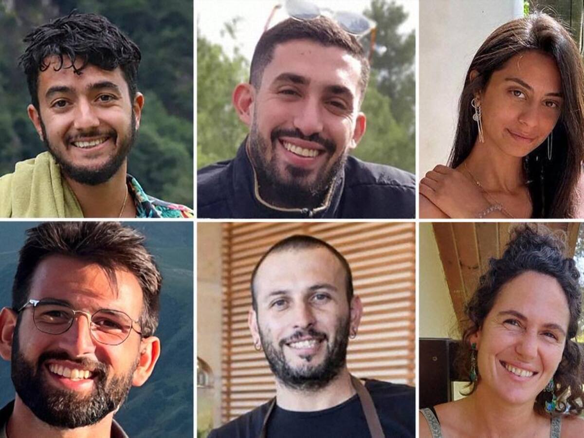 Ejército israelí encuentra cadáveres de seis rehenes en Gaza