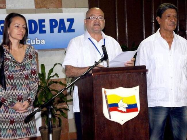 Delegación de paz de las Farc en Cuba