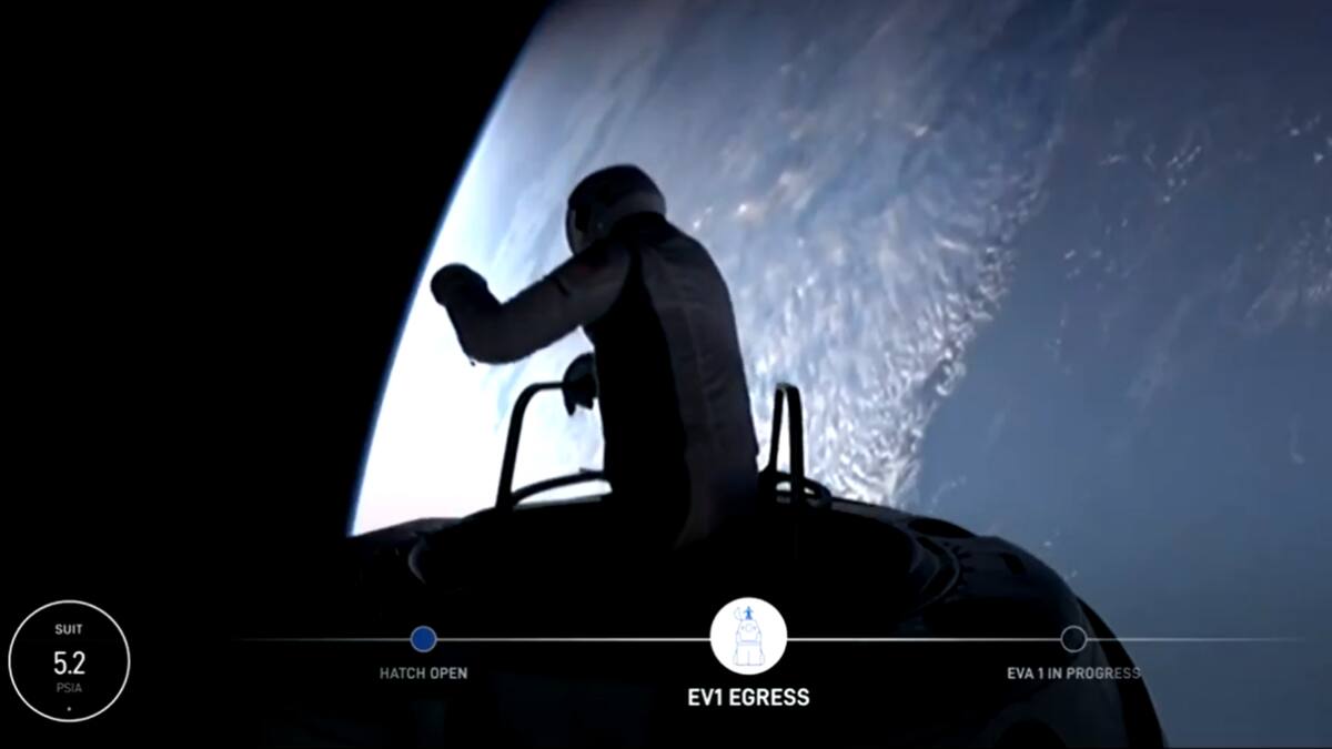 Polaris Dawn: éxito en la primera caminata espacial de civiles en la órbita terrestre