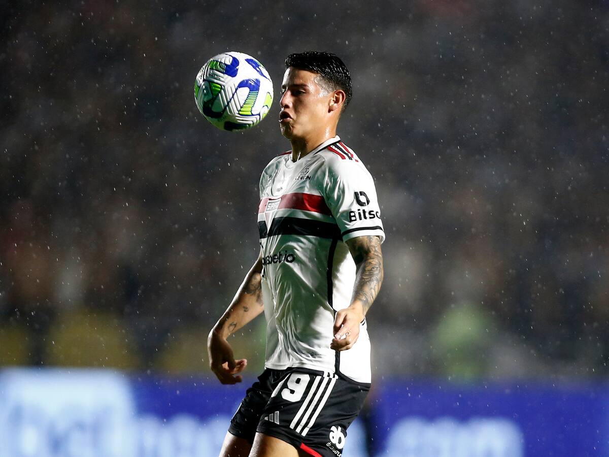 James Rodríguez titular y Richard Ríos dio mágica asistencia: Palmeiras goleó a Sao Paulo