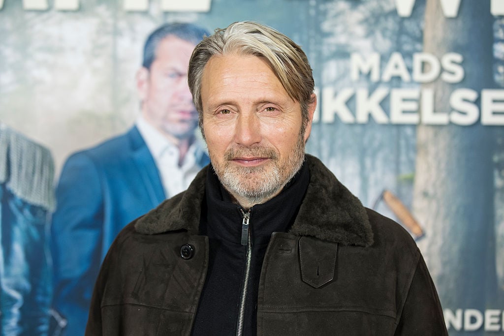 BERLIN, GERMANY - DECEMBER 17: Mads Mikkelsen attends the "Therapie Fuer Wikinger" film premiere at Delphi Filmpalast on December 17, 2025 in Berlin, Germany. (Photo by Ben Kriemann/Getty Images)