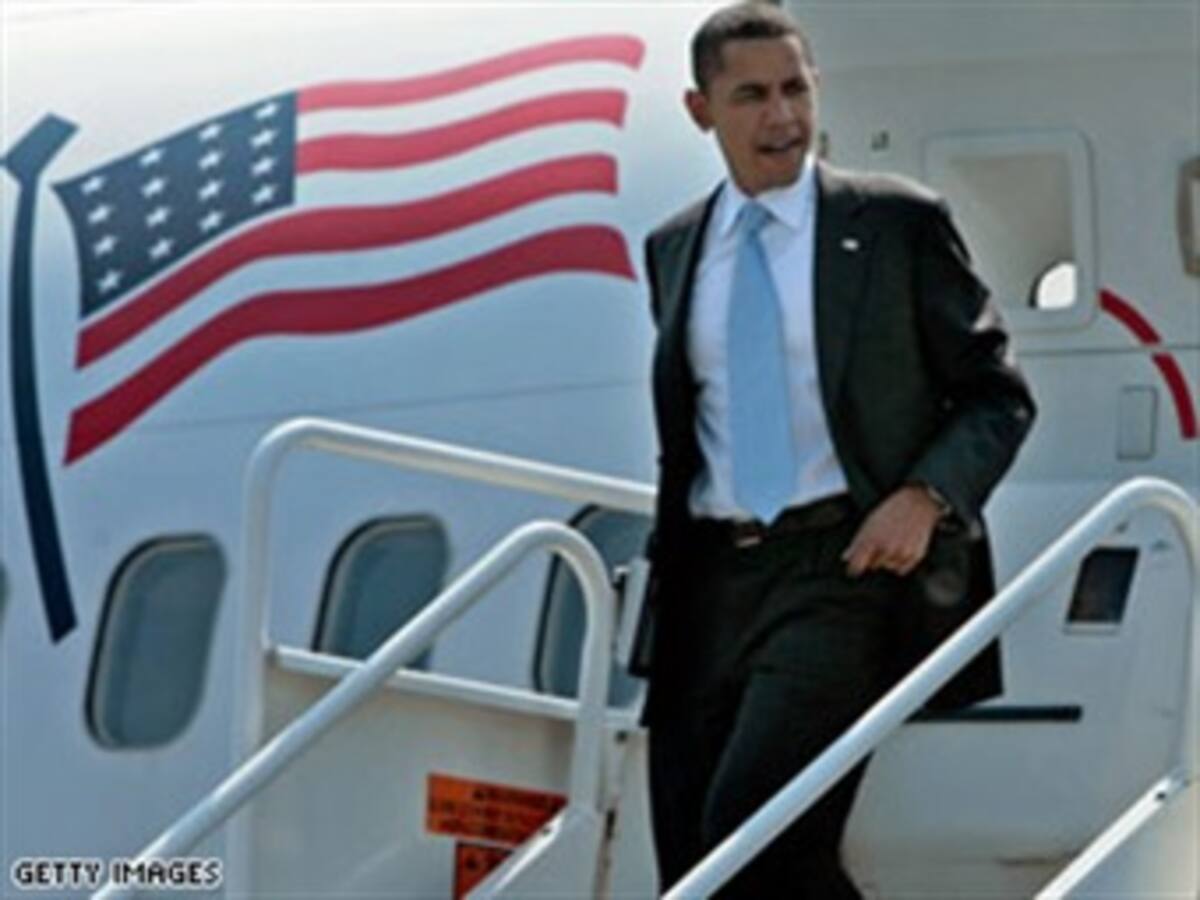 Presidente Obama llegó a Lisboa para participar en cumbre de la OTAN
