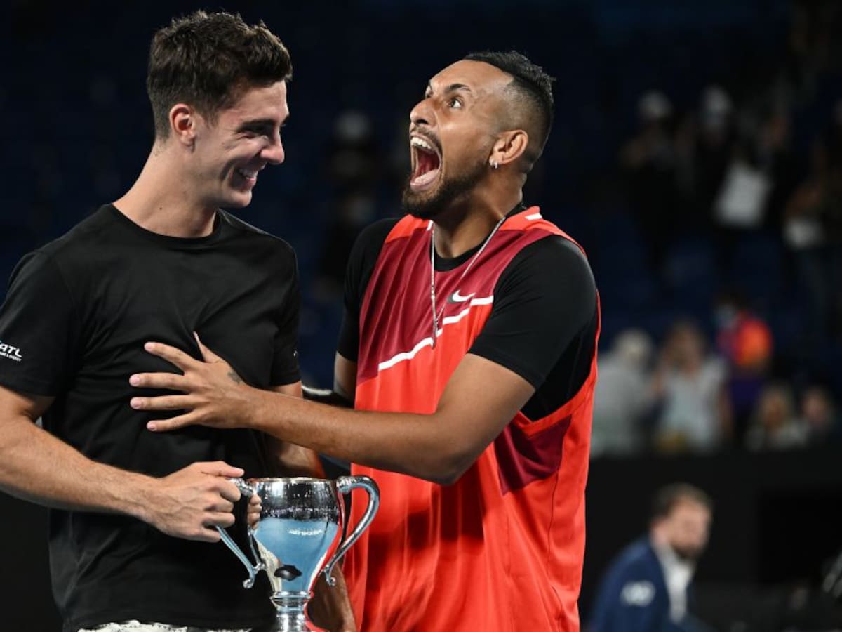 Kyrgios y Kokkinakis ganaron el torneo de dobles del Abierto de Australia