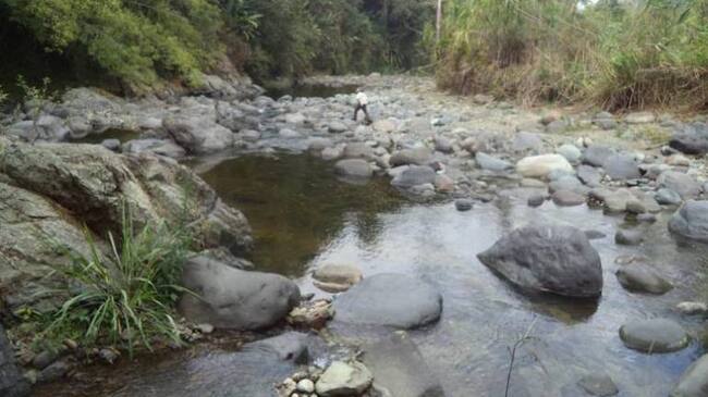 La idea es no derrochar agua.