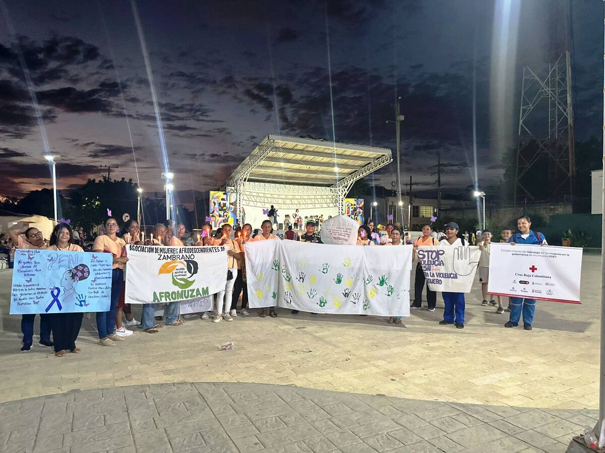Zambrano alza la voz: una jornada para decirle NO a la violencia contra la mujer