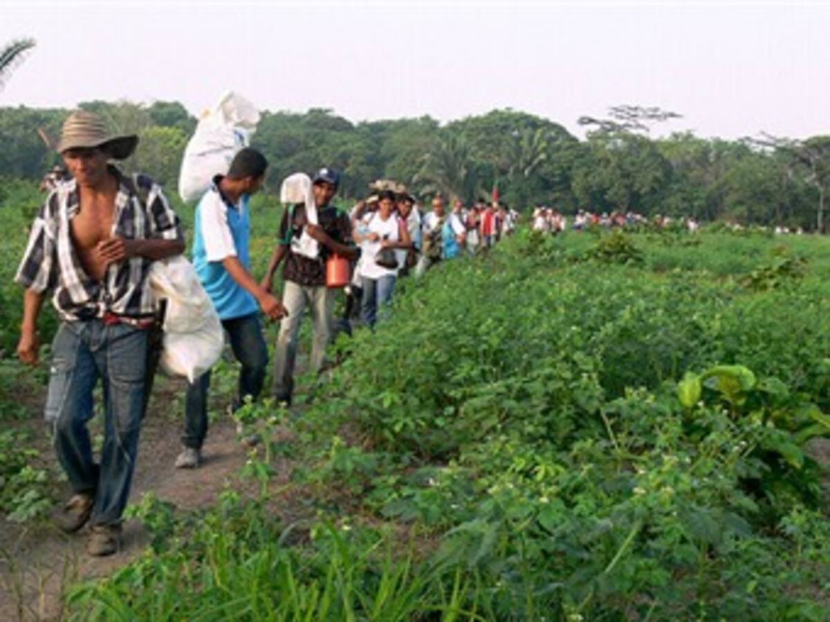 Justicia, Gobierno y víctimas conmemoran hoy 12 años del desplazamiento de Mampuján, Bolívar