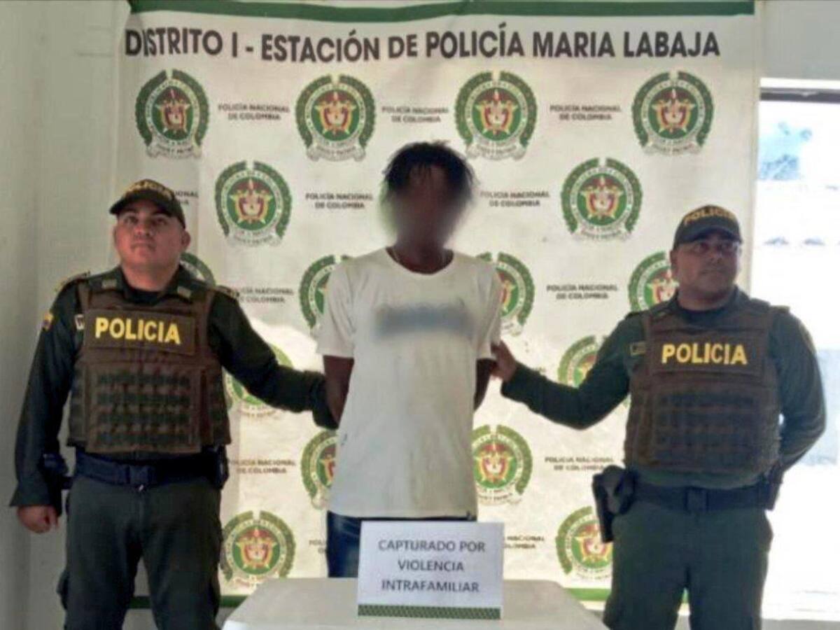Capturado ‘El Negro’, quien agredió físicamente a su compañera sentimental en Marialabaja