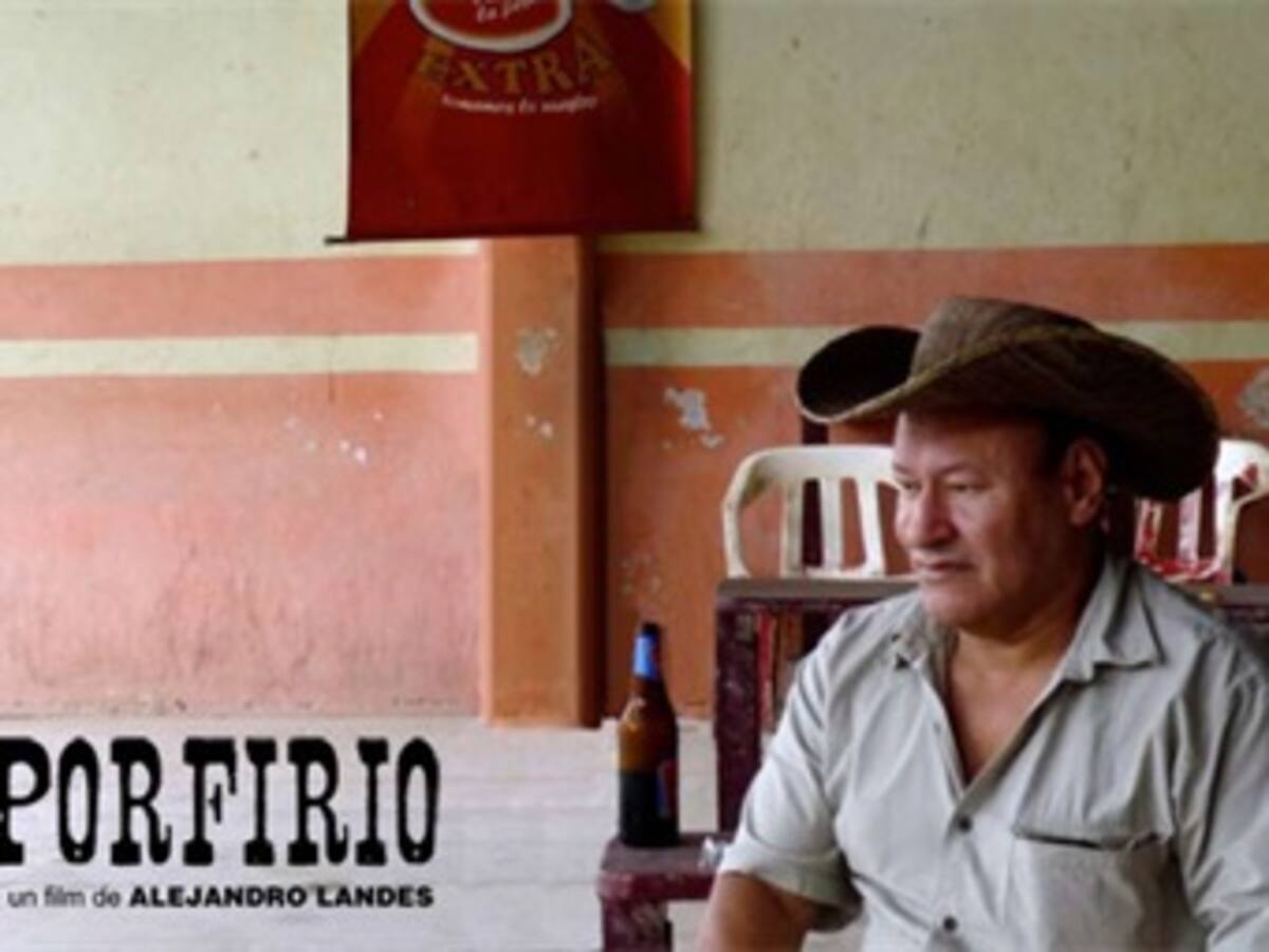 Película colombiana 'Porfirio' seleccionada para el 64 Festival de Cine de Cannes