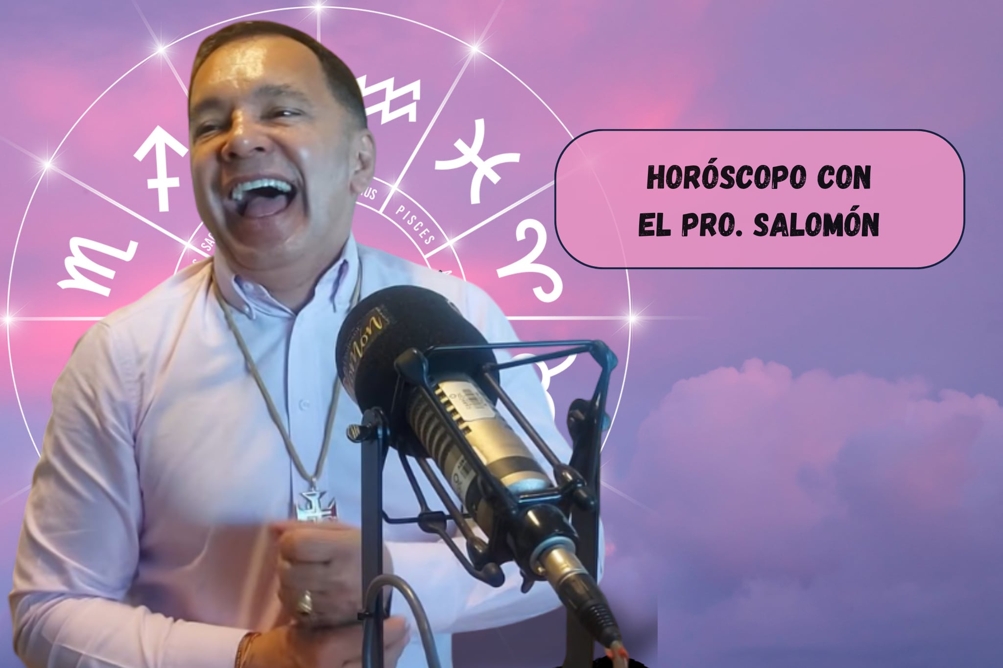 Él es el profesor Salomón, experto en la lectura del Horóscopo y el Tarot (Crédito: Profesor) // imagen del horóscopo tomada de Getty Imagenes (Crédito: sarayut Thaneerat)