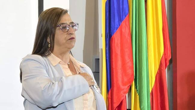 Martha Sofia González, reelegida como rectora de la Universidad de Nariño | Foto: Centro de Comunicaciones UDENAR
