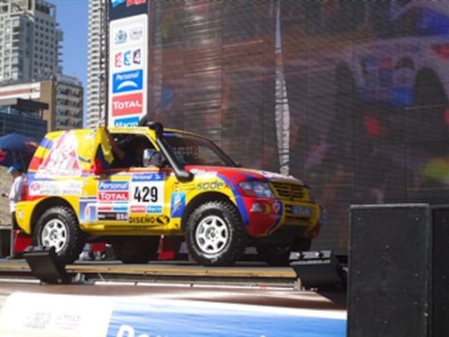 El equipo colombiano debutó en el Rally Dakar Argentina-Chile 2011