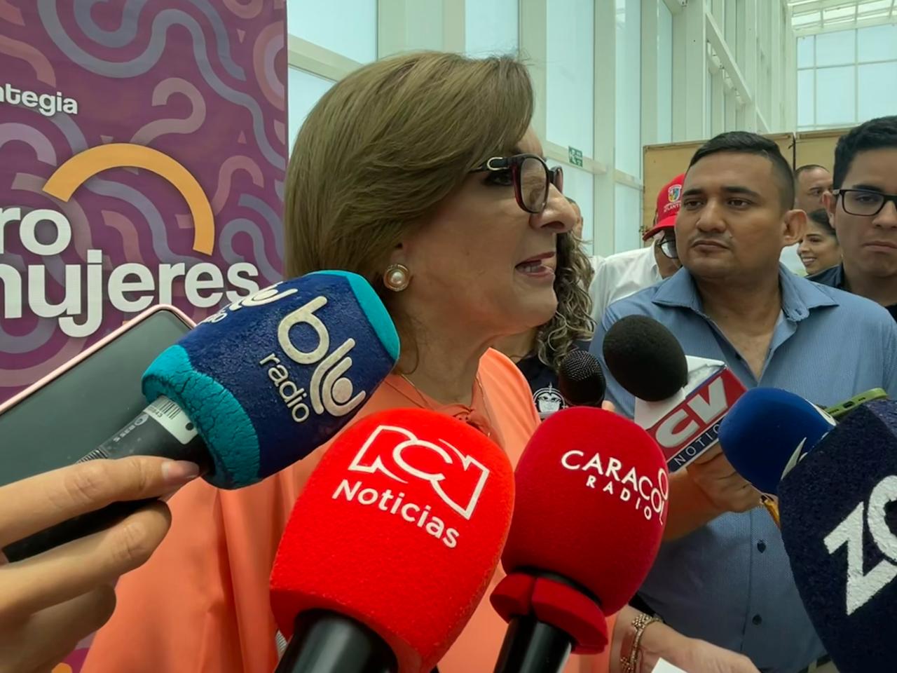 Procuradora Margarita Cabello en Barranquilla./ Foto: Caracol Radio