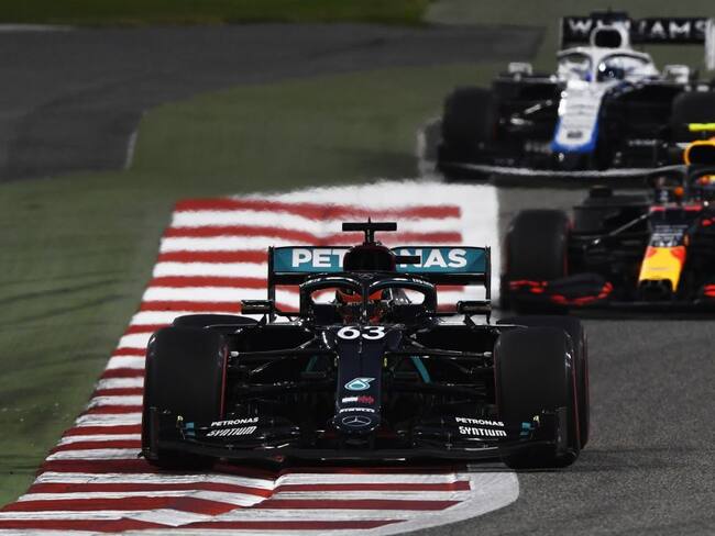 Reemplazo de Lewis Hamilton domina en las práctica del GP de Sakhir
