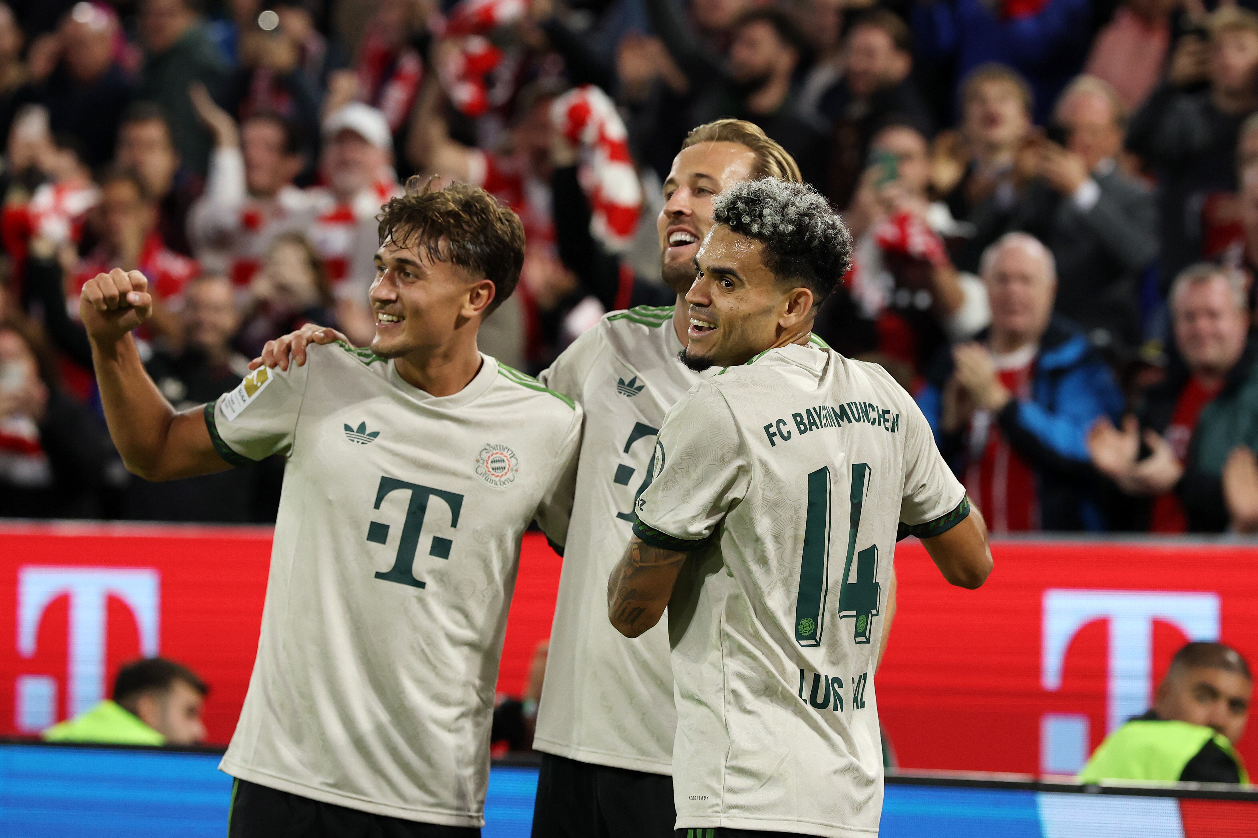 Bayern Múnich venció al Werder Bremen con gol y asistencia de Luis Díaz: repase lo mejor del partido. (Photo by Alexander Hassenstein/Getty Images)