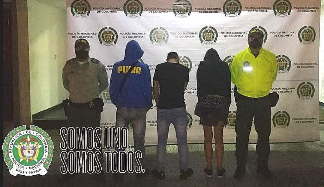 Capturados en la vereda La Cabaña de Manizales