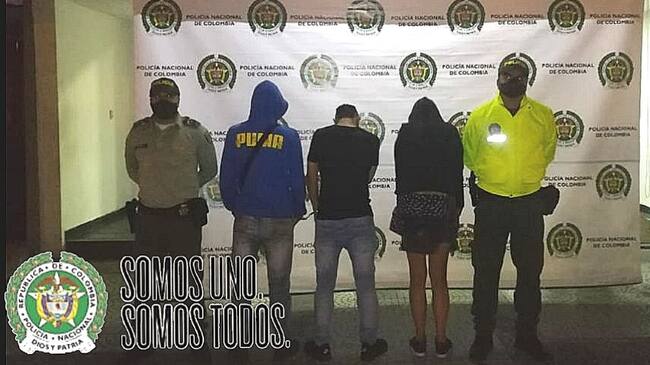 Capturados en la vereda La Cabaña de Manizales