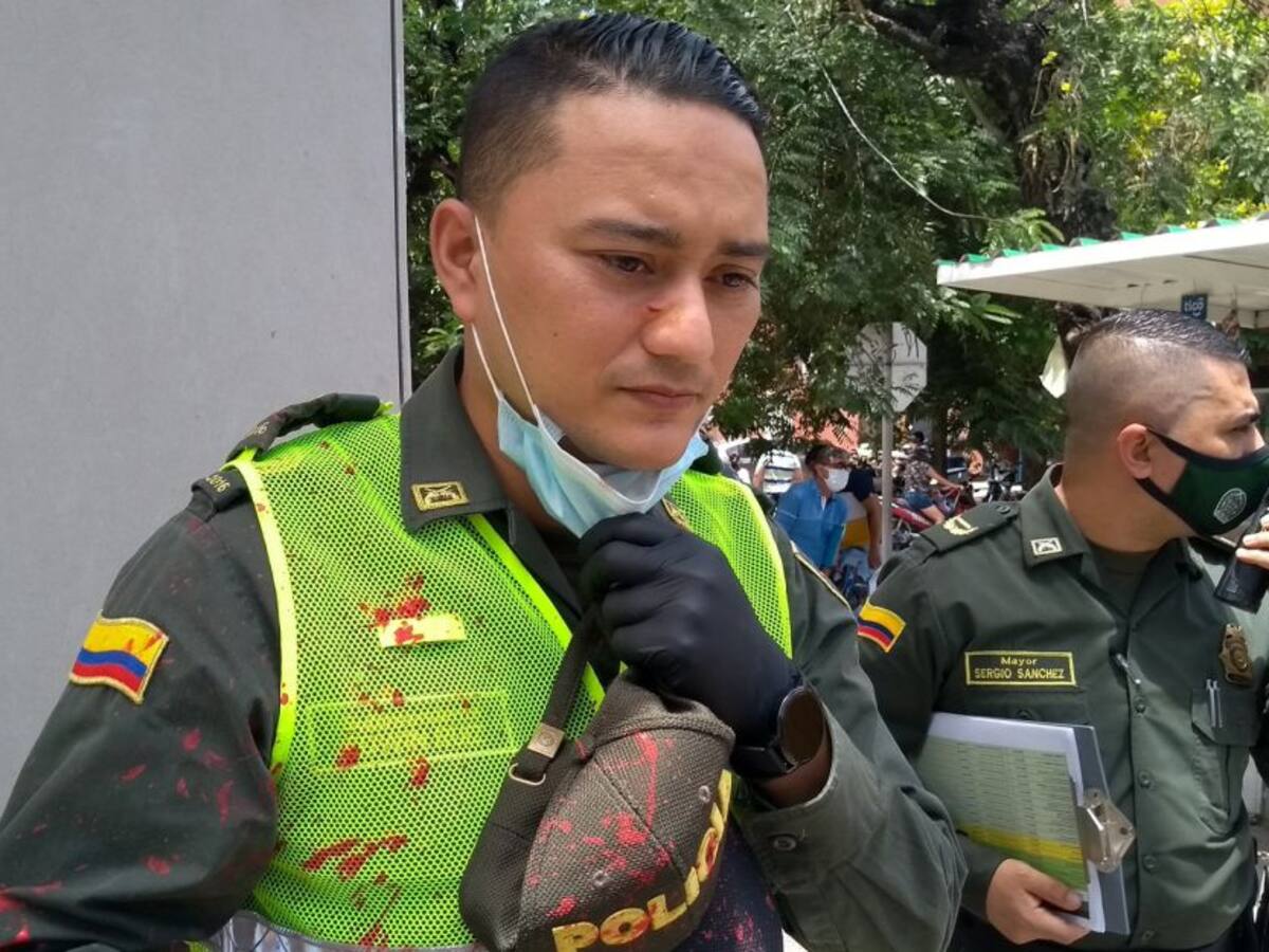Dos personas heridas durante protestas en Neiva