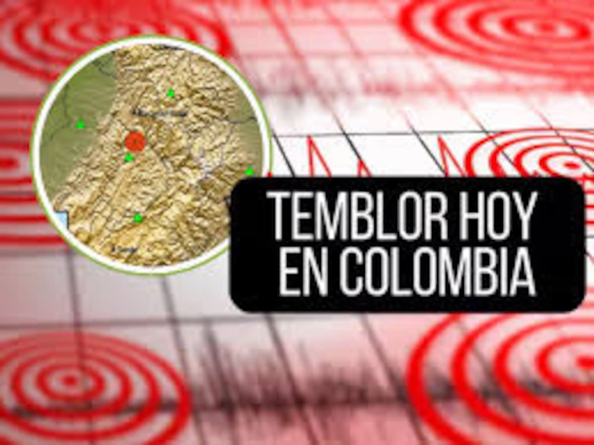 Temblor en Colombia tuvo epicentro en Circasia, Quindío