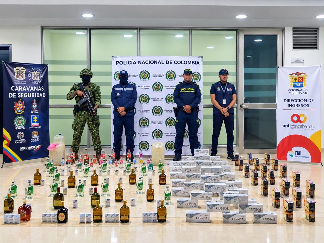 Autoridades cerraron 16 negocios en Turbaco por vender licor de contrabando