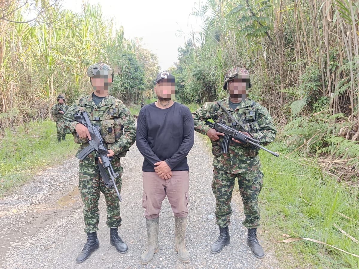 El Ejército capturó en el Cauca a uno de los más buscados por delitos ambientales en el país