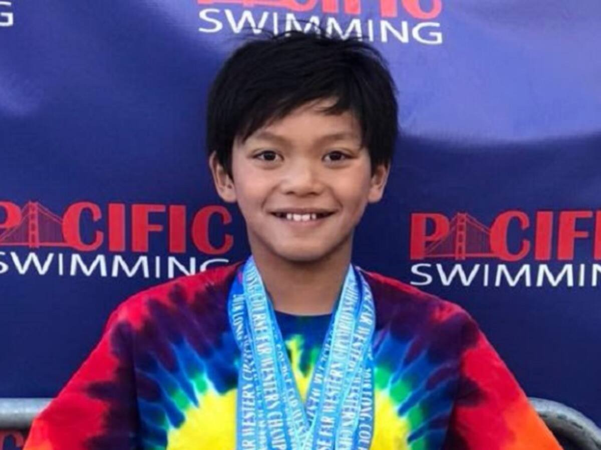 ´Superman´ Así es apodado el niño que superó récord de Michael Phelps