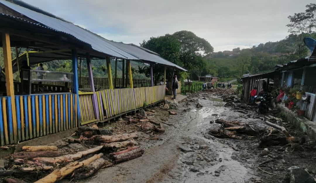 Emergencias por el invierno en Planadas - Tolima