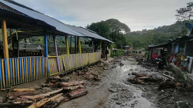 Emergencias por el invierno en Planadas - Tolima