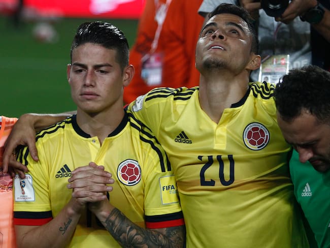 Giovanni Moreno jugando con la Selección Colombia en las Eliminatorias al Mundial de Rusia 2018. (Photo by Leonardo Fernandez/Getty Images)
