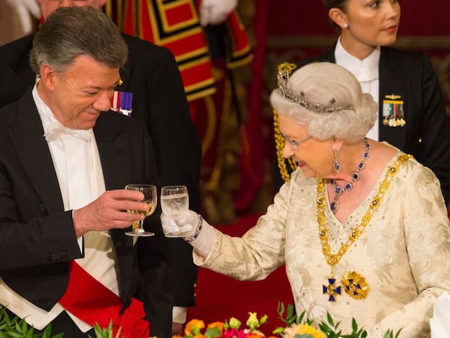Juan Manuel Santos sobre la reina Isabel II: &quot;Ella me hizo llorar&quot;