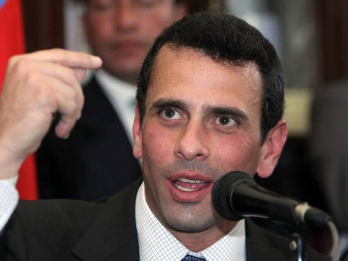 Cada día asesinan a 50 venezolanos: Henrique Capriles