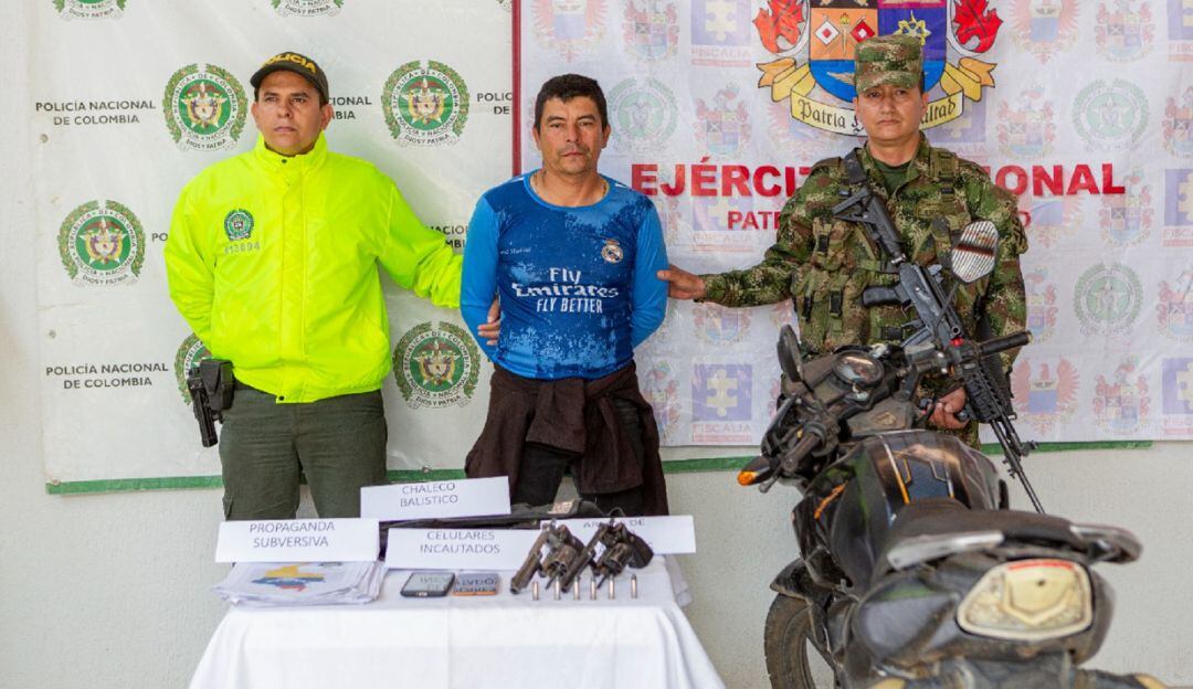 Al parecer provenían del cauca y su  función era extorsionar comerciantes de la zona huilense.