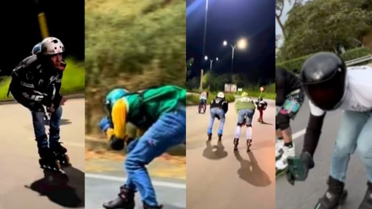 John Chacón, lider de patinadores extremos habla de esta práctica en autopistas de Santander