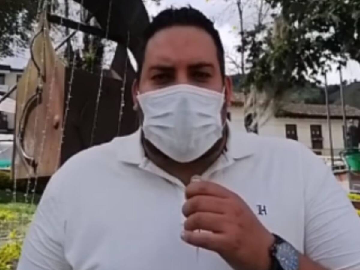 Destruido alumbrado navideño de Pácora