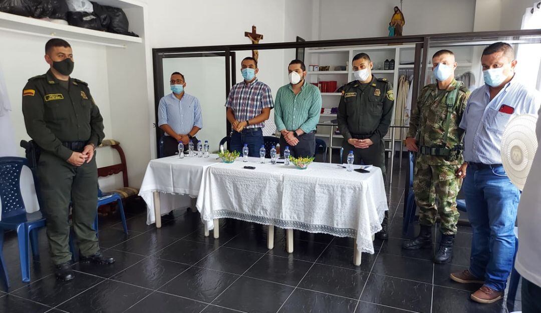 Consejo extraordinario de seguridad en Arauca corregimiento de Palestina