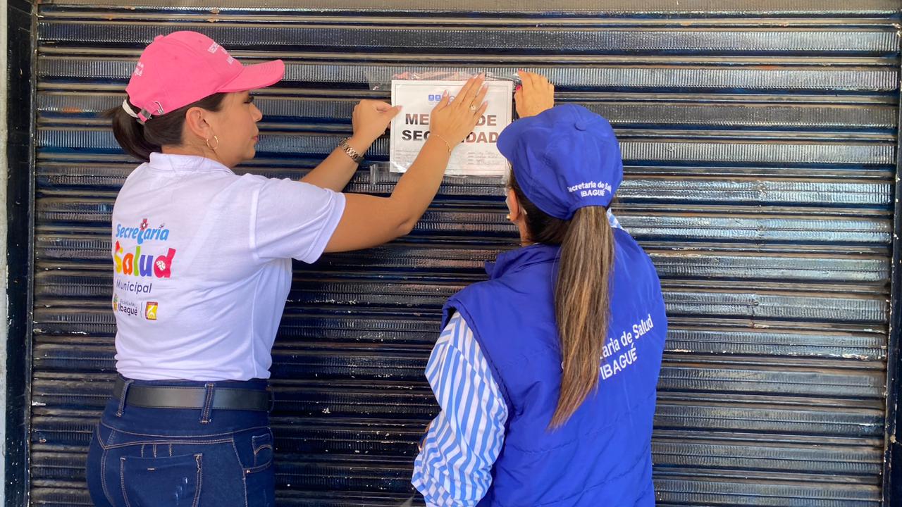 Medio centenar de establecimientos han sido sellados en Ibagué