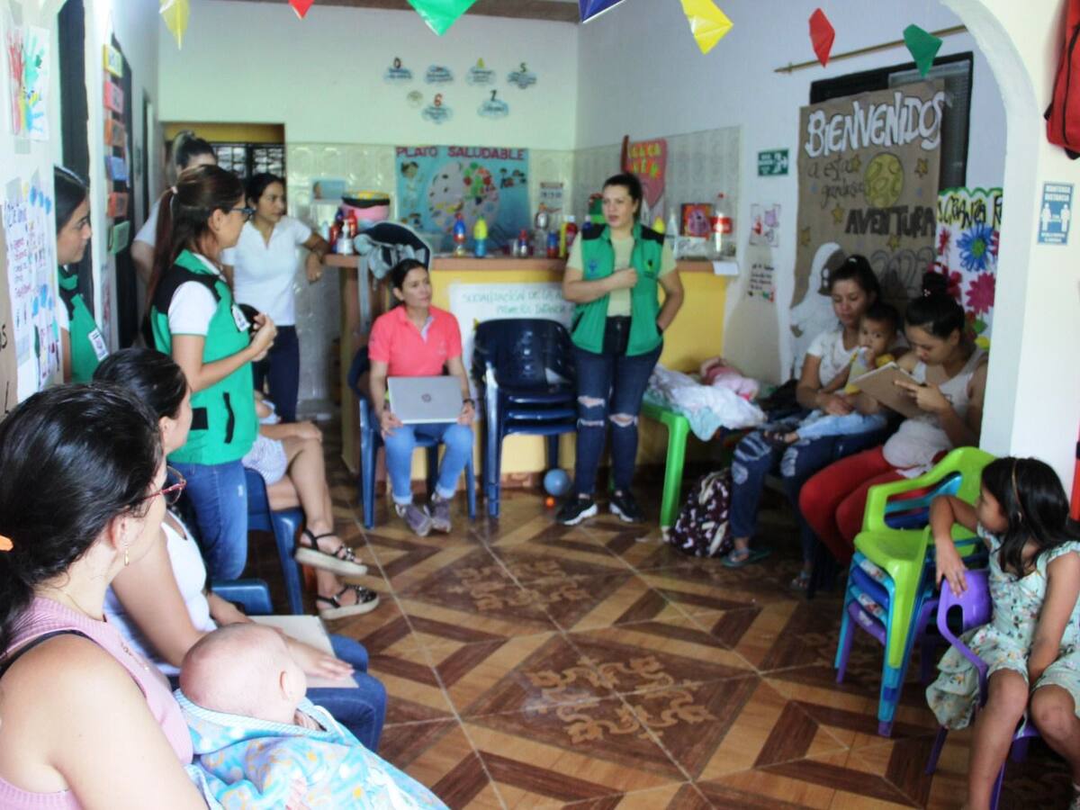 Comienzan mesas de diálogo sobre Primera Infancia en Santa Catalina, Bolívar