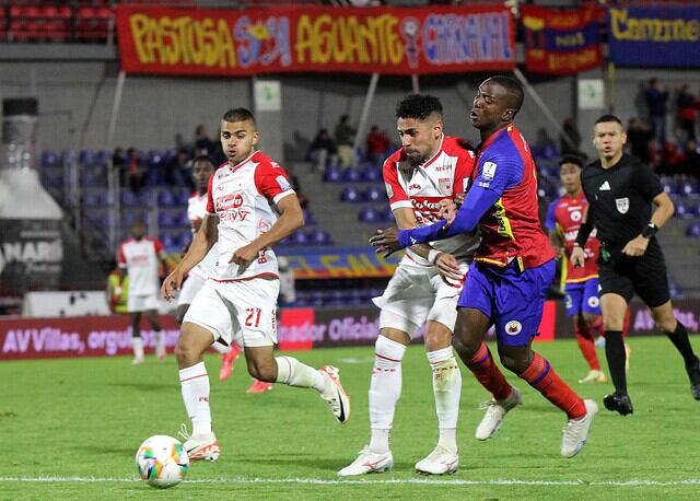 Santa Fe Vs Pasto por la fecha 3 de los cuadrangulares / Colprensa