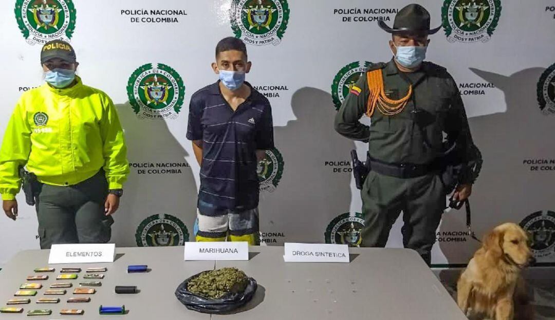 Alias el 'Paisa' capturado en el barrio 20 de Julio