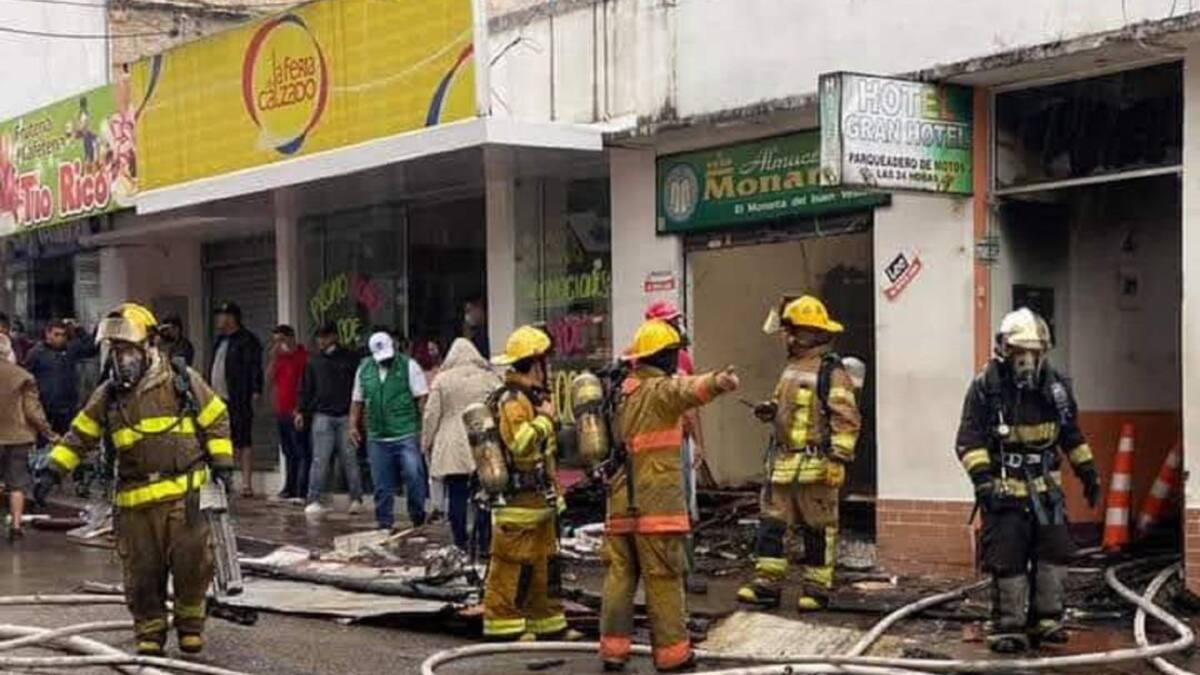 Más de 100 incendios estructurales se han registrado en el Huila