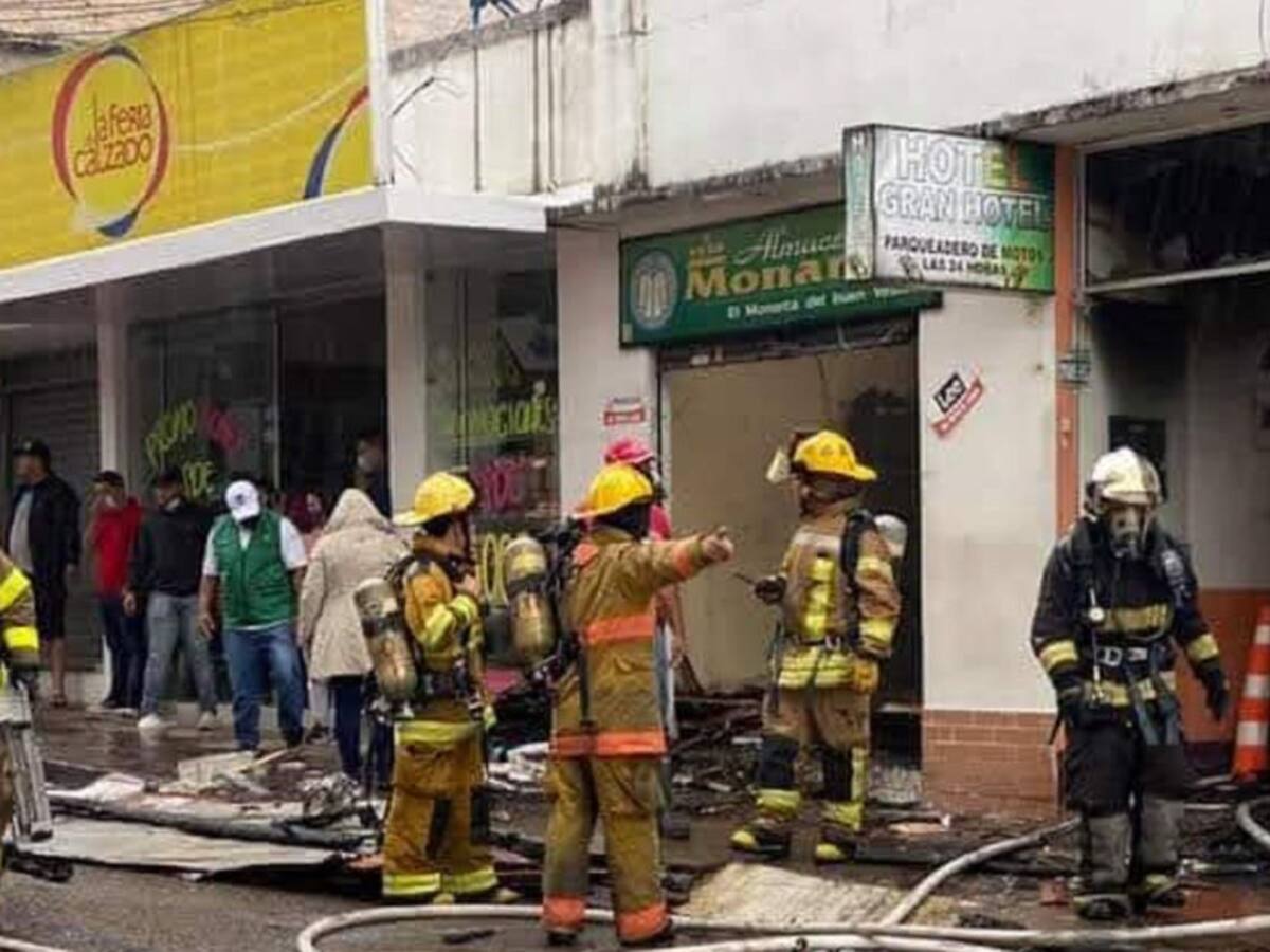 Más de 100 incendios estructurales se han registrado en el Huila