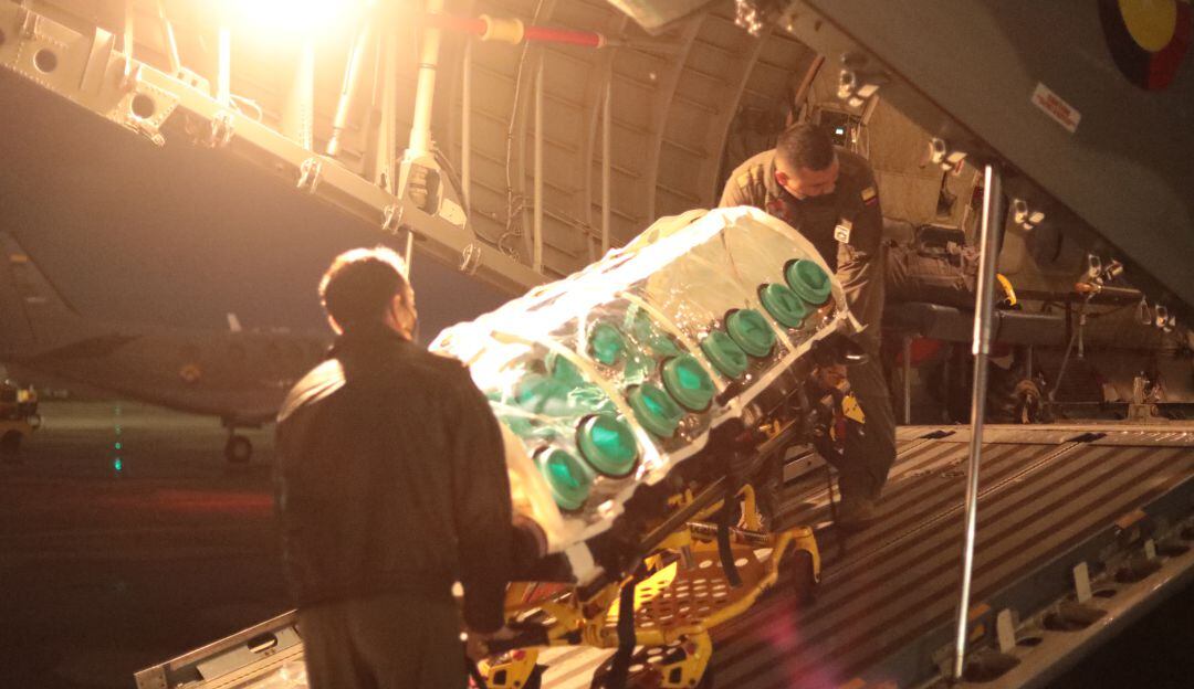 Traslado pacientes con Covid-19